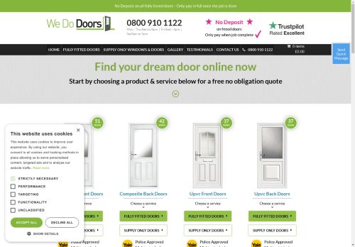 We Do Doors – Composite & Upvc Doors – Price online now!