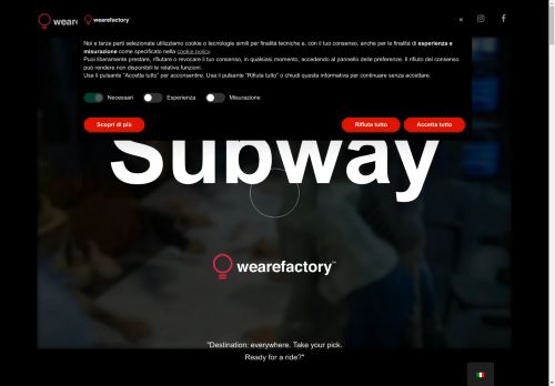 WAF | WeAreFactory Official Website