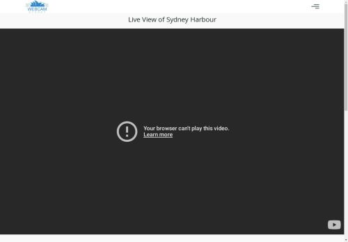 WebcamSydney – 【LIVE】the iconic view of Sydney, NSW, Australia