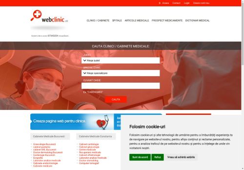 Clinica medicala - Cabinet medical - Dictionar medical pe Webclinic.ro