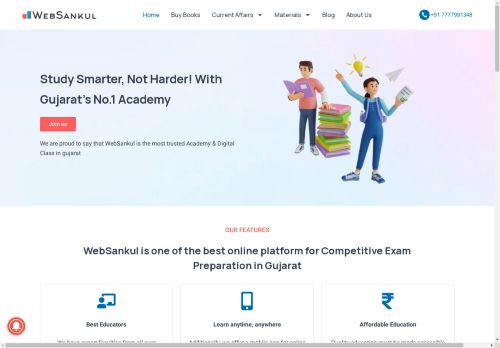 WebSankul - Academy, Digital Class, Publication