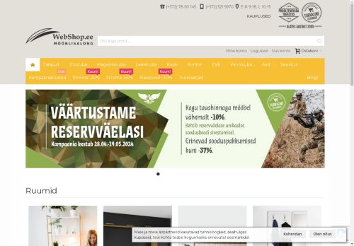 WebShop.ee Mööblipood - WebShop