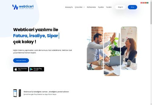 Online Ticari Yazılım - Webticari