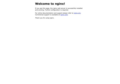 Welcome to nginx!