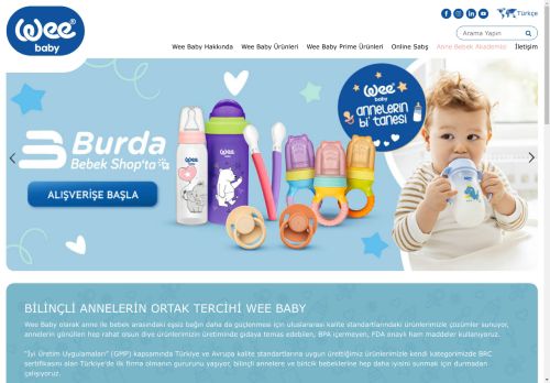 Wee Baby - Akıllı Tercihler Mutlu Bebekler...