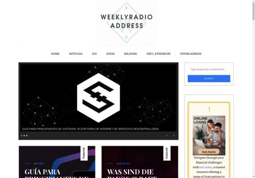 weeklyradioaddress.com