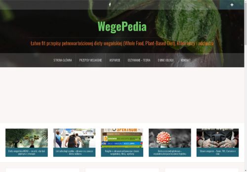 WegePedia - Łatwe fit przepisy pełnowartościowej diety wegańskiej (Whole Food, Plant-Based Diet), która leczy i odchudza