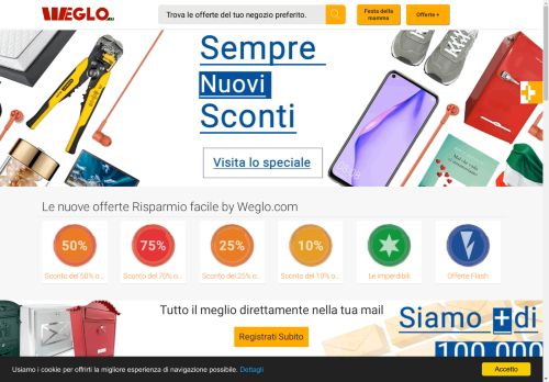 Weglo.com: Risparmia facile con Coupon e Codici Sconto