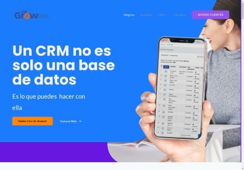 WeGrow CRM  - Fidelizamos Relaciones - Centros Comerciales