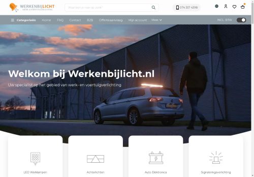 Werkenbijlicht.nl | Werk- en Voertuigverlichting	         - Werkenbijlicht