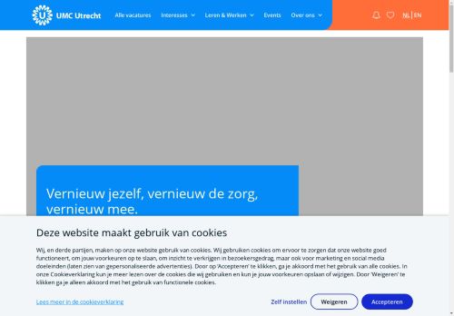 Home | Werken bij UMC Utrecht
