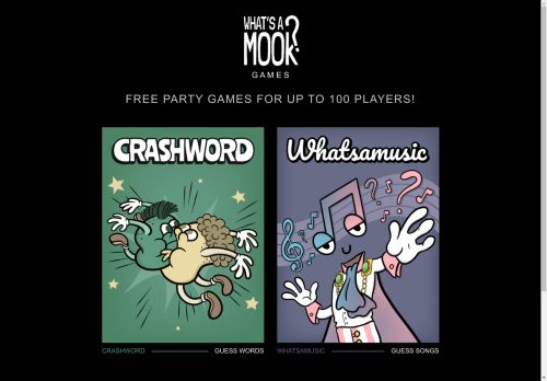 What's a Mook? Games - Free Online Party Games