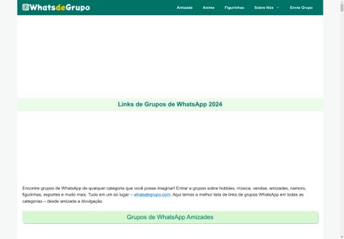 9999+ Links de Grupos de WhatsApp 2024 (Atualizado)