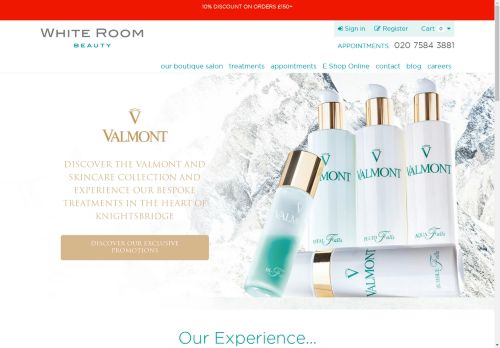 Beauty Salon and Products | Knightsbridge | London | Whiteroom Beauty