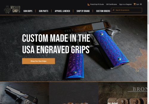 
                Wicked Grips | Custom Handgun Pistol Grips
        