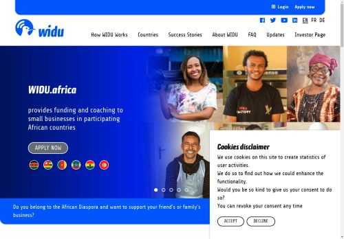 WIDU - Financial support for small businesses in Africa