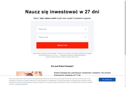 Landing Page – wiedzawartamilion.com.pl