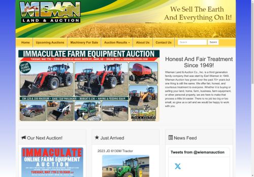 Wieman Land & Auction | Southeast South Dakota Auction Solution