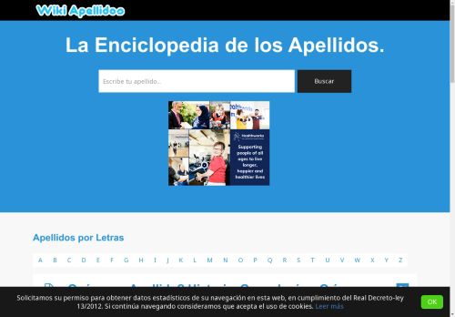 ▷ La enciclopedia de los Apellidos 