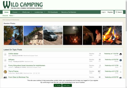 
	Wild Camping for Motorhomes | Wild Camping for Motorhomes
