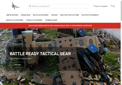 Wilder Tactical - Tactical Belts, Pouches & Gear Made in the USA