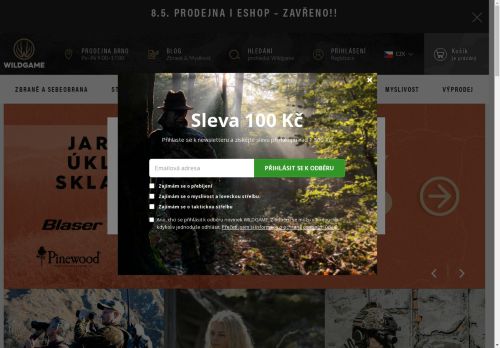 Wildgame.cz - zbraně a myslivost