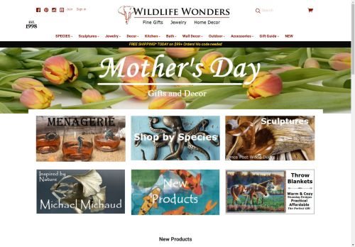 Wildlife and Nature Themed Home Decor | Wildlife Gifts | WildlifeWonders.com