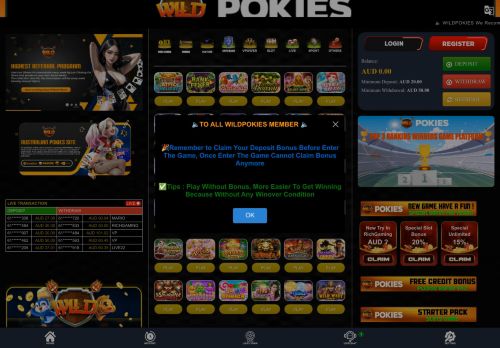 WILDPOKIES | E-wallet Company | Verified Official | 