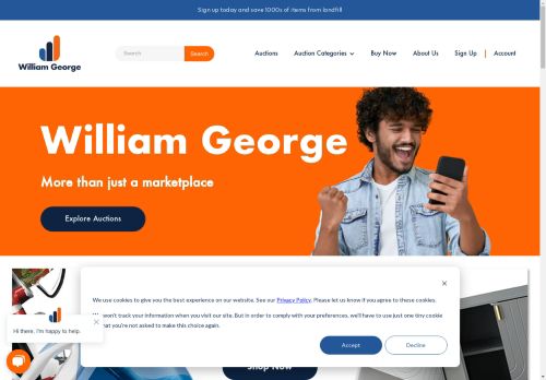 William George Online Auctions | Buy & Sell | UK Auctions