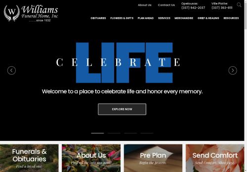 Williams Funeral Home, Inc - Opelousas, LA