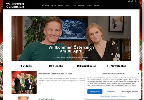 Willkommen Österreich – Das Web-Portal zur Sendung