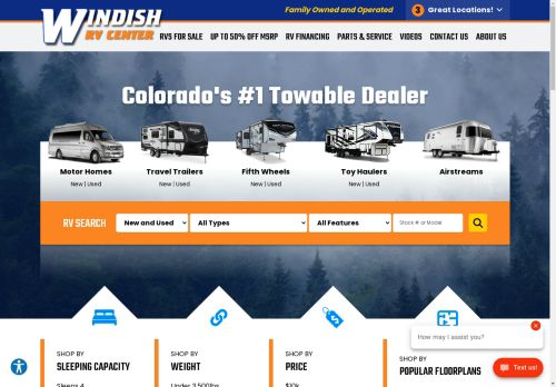 
        New and Used RVs in Colorado | Windish RV Center
    