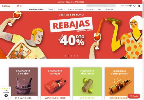 Tienda de Vinos online Wine is Social - Comprar Vino Online ofertas