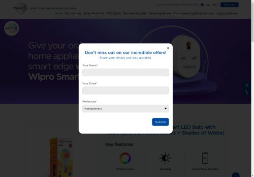 Live A Smarter Life With Wipro Smart Lighting Products 