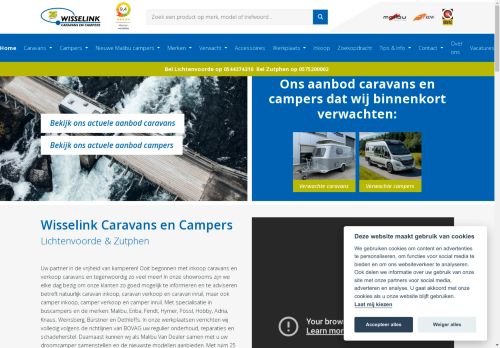 Wisselink Caravans en Campers | Lichtenvoorde & Zutphen