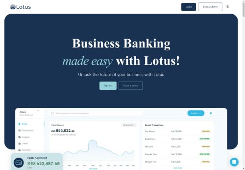 Lotus | Business Banking Simplified