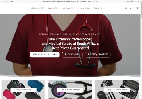 WiZmed | Buy Littmann Stethoscopes & Scrubs at SA's Best Prices