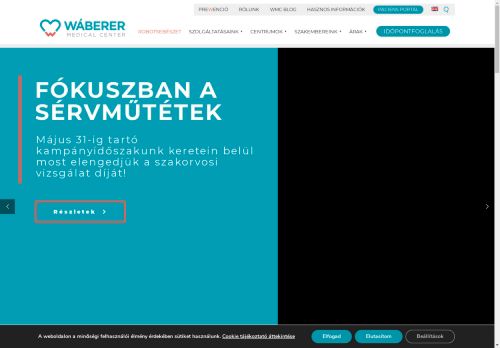 Wáberer Medical Center | Személyreszabott gondoskodás