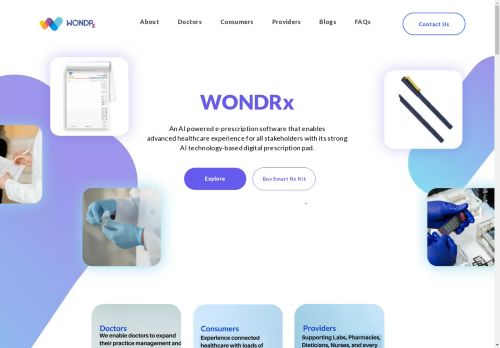 WONDRx | Enabling electronic prescription as you write!