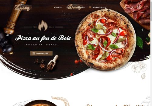 Woodiz - Pizzas traditionnelles au feu de bois