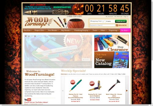 WoodTurningz Pen Kits, Blanks, and Turning Supplies