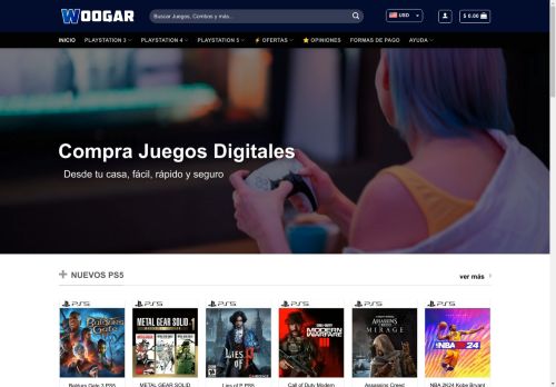 Woogar.com – Juegos Digitales Playstation