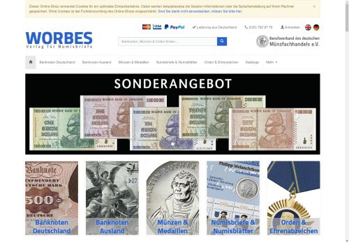 Verlag für Numisbriefe 