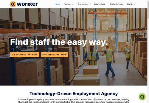 Staffing Agency | Canada Employment Agency | Workker