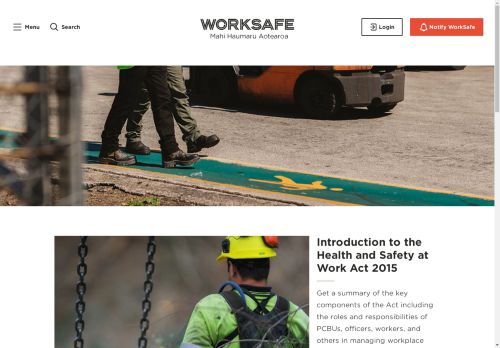 Home | WorkSafe