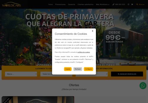 Worldcars | Concesionario multimarca de vehÃ­culos de ocasiÃ³n