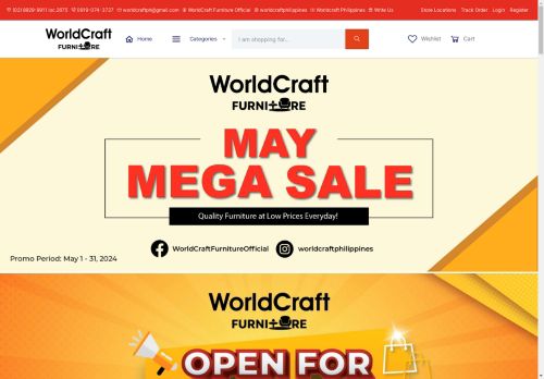 WorldCraft Furniture | Quality Furniture at Low Prices Everyday!