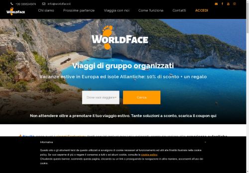 World Face | Viaggi di Gruppo al Miglior Prezzo del Web