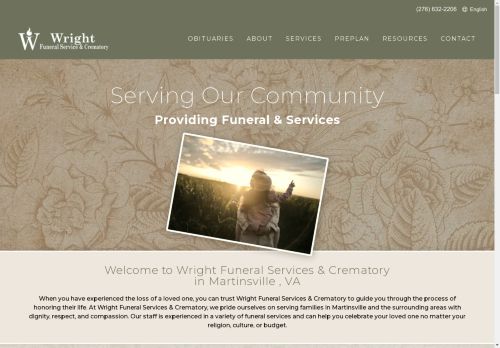 Wright Funeral Services & Crematory | Martinsville , VA