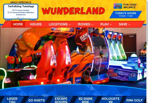 Electric Castle's Wunderland | Cinemas, Games & More